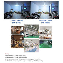 Carica l&#39;immagine nel visualizzatore di Gallery, Lampadine Led E27 Luce Fredda-SANSI 27W Lampadina 27W, 5000k Naturale