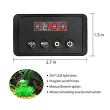 Carica l&#39;immagine nel visualizzatore di Gallery, NICREW Timer dell&#39;Acquario, Illuminazione Acquario Digitale per...