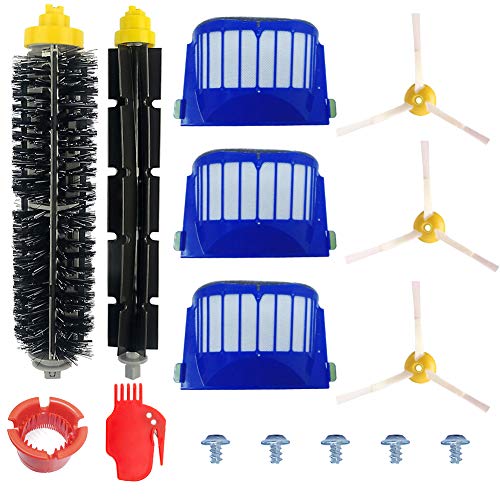 ABC life Kit di Ricambi Sostituzione per iRobot Roomba 600 Serie 15in1