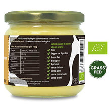 Carica l'immagine nel visualizzatore di Gallery, Ghee biologico 300g - burro chiarificato secondo l’antica ricetta Ayurvedica...