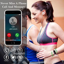 Carica l&#39;immagine nel visualizzatore di Gallery, WOWGO Fitness Tracker Donna Cardiofrequenzimetri Conta Passi IP67 Oro rosa