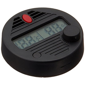 Quality Importers Hygroset II Round Digital Hygrometer for Humidors - Ilgrandebazar