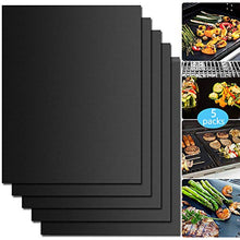Carica l'immagine nel visualizzatore di Gallery, Tappetini da Barbecue accessori barbecue Mat Resistenti a Temperatura Alta Adatti per Griglia a Gas Carbone Forno e Griglia Elettrica