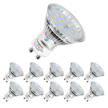 Carica l&#39;immagine nel visualizzatore di Gallery, Lampadine LED GU10, 5Watt Pari ad alogene da 60Watt, Luce Bianca Fredda 6000K