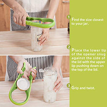 Carica l&#39;immagine nel visualizzatore di Gallery, Apribarattoli, Apriscatole professionale 2 Pezzi, Verde
