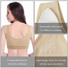 Carica l&#39;immagine nel visualizzatore di Gallery, HBselect Reggiseno Allattamento Senza Ferretto XL, Azzurro, Nero, Fleshcolor - Ilgrandebazar