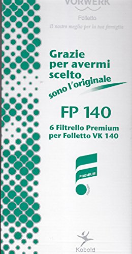 Sacchetti e Profumini Folletto Vk 140 E 150, Originali Vorwerk
