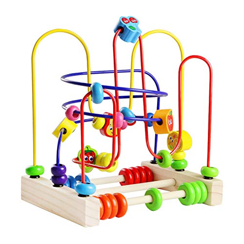 Fajiabao Giocattoli Rotolamento Bead Maze Roller Coaster Giochi di Legno... - Ilgrandebazar