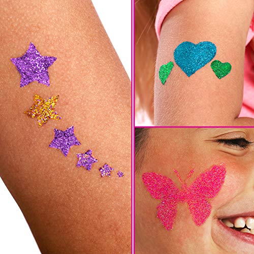 Regalo Ragazza - Glitter Tattoo Studio, Set Tatuaggi Bambina - Set