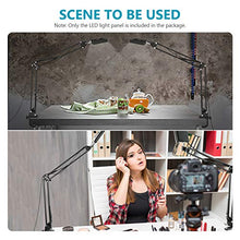 Carica l&#39;immagine nel visualizzatore di Gallery, Neewer Kit 2pz Video Luce LED a USB Dimmerabile 5600K e Morsetto da Tavolo &amp;...