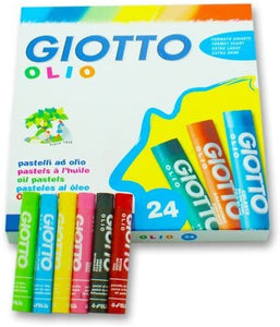 Giotto pastelli ad olio in astuccio da 24 colori