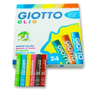 Giotto pastelli ad olio in astuccio da 24 colori