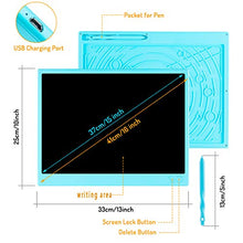 Carica l'immagine nel visualizzatore di Gallery, bhdlovely 16 Pollici LCD Scrittura Tablet - con disegno aritmetico Blu