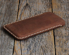 Carica l'immagine nel visualizzatore di Gallery, Marrone scuro caso in pelle custodia per Samsung Galaxy S9 S8 cover case - Ilgrandebazar