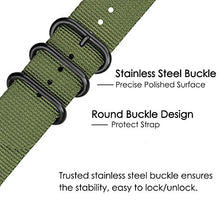 Carica l'immagine nel visualizzatore di Gallery, FINTIE Cinturino per Galaxy Watch 46mm/Gear S3 Samsung Gear S3, Army Green - Ilgrandebazar