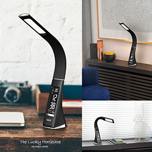 WILIT U2 5W Lampada da tavolo LED, scrivania con schermo Nero - Ilgrandebazar