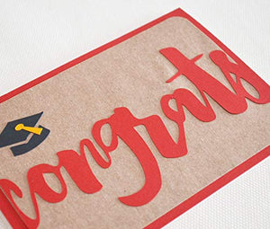Congrats - Laurea - congratulazioni - biglietto d'auguri (formato 10,5 x 15... - Ilgrandebazar