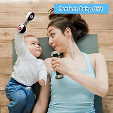 Carica l&#39;immagine nel visualizzatore di Gallery, JoyLife Giochi Neonato 0 3 6 Mesi, Sonaglio Neonato Bianco e Nero, Alto Contrasto Sensoriale Neonati Giocattoli, Giocattoli Morbidi a Sonagli Regalo per 3 6 9 12 Mesi Ragazzi e Ragazze