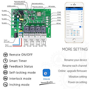 4CH Pro R2 WiFi Interruttore Intelligente Wireless 4 Gang PRO