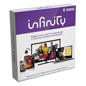 Infinity Cofanetto Regalo 6 Mesi Film Serie TV Cartoni Animati – Gift Box