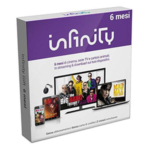 Infinity Cofanetto Regalo 6 Mesi Film Serie TV Cartoni Animati - Gift Box - Ilgrandebazar