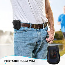 Carica l'immagine nel visualizzatore di Gallery, AGPTEK Saturimetro da dito Professionale Pulsossimetro Digitale Ossimetro Portatile con Display OLED per Frequenza Del Polso e La Saturazione di Ossigeno SpO2 e Cardiofrequenzimetro,Blu Oximeter
