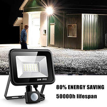 Carica l&#39;immagine nel visualizzatore di Gallery, ESLAS Faretto con Sensore di Movimento 20W Faro LED Esterno IP65... - Ilgrandebazar