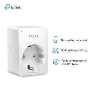 TP-Link Presa Wi-Fi Tapo P100, Smart Plug Compatibile con Alexa e Google... - Ilgrandebazar