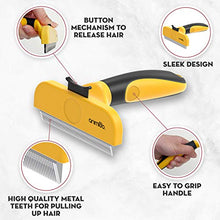 Carica l&#39;immagine nel visualizzatore di Gallery, Animigo Spazzola per Cani - Ottima TOELETTATURA - Deshedding Brush - Facile...