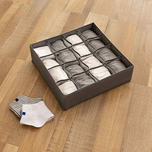 Carica l'immagine nel visualizzatore di Gallery, NEWSTYLE Cassetto Organizer per Biancheria Intima,Set di 3 Armadio Divisori...