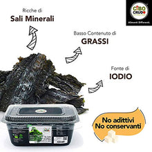 Carica l'immagine nel visualizzatore di Gallery, CiboCrudo Alghe Kombu Bio - 40g - Essiccate al Sole Ricche di Fibre e Sali...