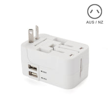 Carica l&#39;immagine nel visualizzatore di Gallery, Adattatore Nuovo-Bianco,2 Porte USB-- 1 A, 1 A - Ilgrandebazar