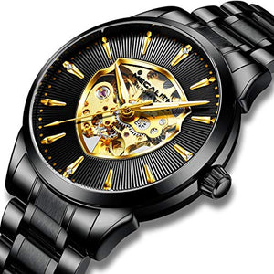 MEGALITH Orologio Uomo da Polso Militare Impermeabile C1-nero - Ilgrandebazar