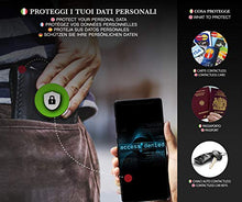 Carica l'immagine nel visualizzatore di Gallery, Carta di Blocco RFID ORBITY | 5ª Generazione + LED | Protezione 1