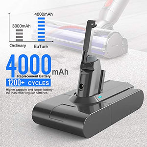 Batteria per Dyson V8, BuTure 21.6V 4000mAh di Ricambio Dyson...