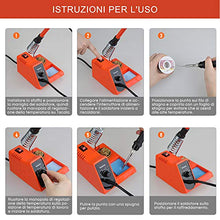 Carica l&#39;immagine nel visualizzatore di Gallery, Vastar Stazione Saldante, 60W di Saldatura con Regolazione di... - Ilgrandebazar