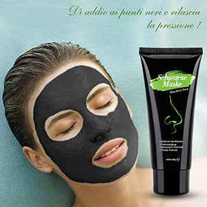 Black Mask Peel Off, Maschera Nera Punti Neri, Viso Purificante,...