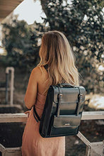 Carica l&#39;immagine nel visualizzatore di Gallery, ECOSUSI Borsa Messenger in Pelle PU 15.6 Pollici Pollici, Verde scuro