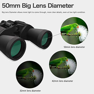 Binocolo 10x50, Binocoli