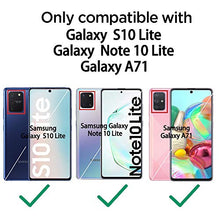Carica l&#39;immagine nel visualizzatore di Gallery, QHOHQ Compatibile Pellicola Protettiva per Samsung Galaxy A71,Samsung 2 Pezzi