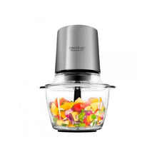 Carica l'immagine nel visualizzatore di Gallery, Cecotec Tritatutto elettrico Cecotec 1000 Multifunzione (tritare, macinare, polverizzare, sminuzzare), lame staccabili rivestite in titanio, capacità 1l, bicchiere in vetro titanio, 400 Watt