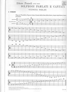 Solfeggi parlati e cantati (I corso) (Italiano) Copertina flessibile – 1 gen... - Ilgrandebazar