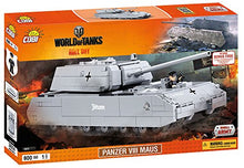Carica l&#39;immagine nel visualizzatore di Gallery, COBI- Carro Armato VIII Maus, Colore Grigio/Nero, 3024 Nero