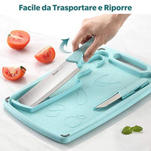 Carica l'immagine nel visualizzatore di Gallery, Wanbasion 3 Pezzi Tagliere da Cucina Set Di Taglieri (Deposito Deposito).