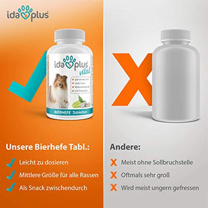 Ida Plus Birra hefe Compresse con SOLL rottura stelle – per Cani – 120 pezzi...