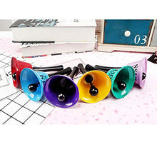 Carica l&#39;immagine nel visualizzatore di Gallery, MINGZE Campanella A Mano in Metallo, Colori Multipli Casuali Campanello da... - Ilgrandebazar