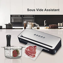 Carica l&#39;immagine nel visualizzatore di Gallery, Macchina Sottovuoto per Alimenti Bonsenkitchen, Sigillatore Nero 01 - Ilgrandebazar