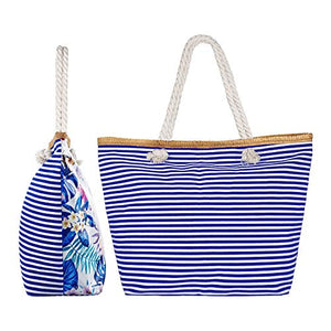 Czemo borsa da spiaggia grande con chiusura zip XXL Borse a Mano Borsa 26