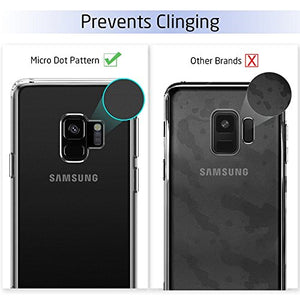 ESR Cover per Samsung Galaxy S9 [Supporta la Ricarica 01-Trasparente - Ilgrandebazar
