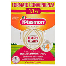 Carica l&#39;immagine nel visualizzatore di Gallery, Plasmon Nutri-Mune 4 Latte in Polvere Stage 4, Special Pack, 1100 g